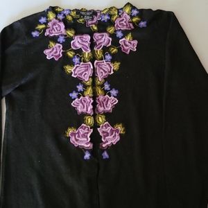 Silk and cashmere sweater (M)